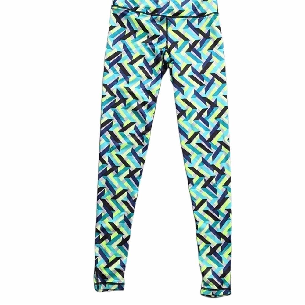 Victoria's Secret VSX Sport Women Blue Active graphic yoga Pants XS @M2